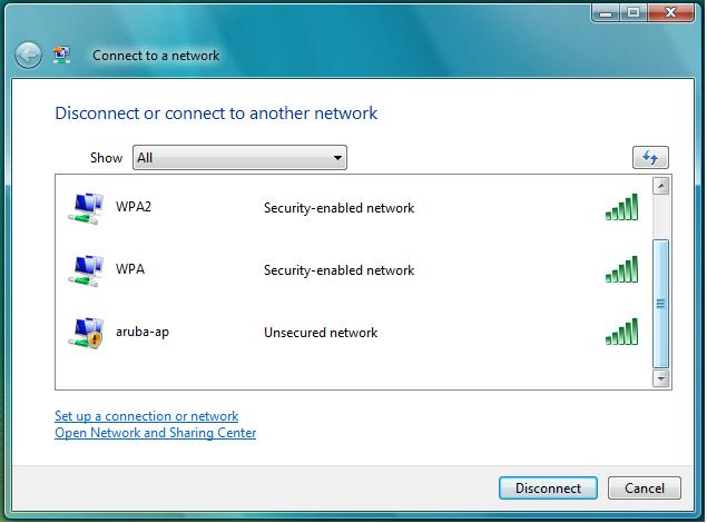 Vista Wireless Local Only Wpa2 Password